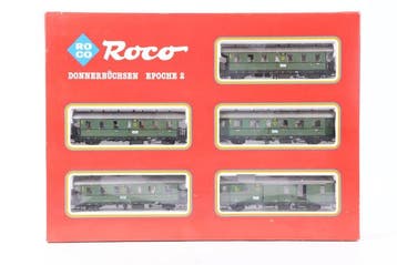Roco H0 - 04062S - Ensemble de wagons de passagers pour