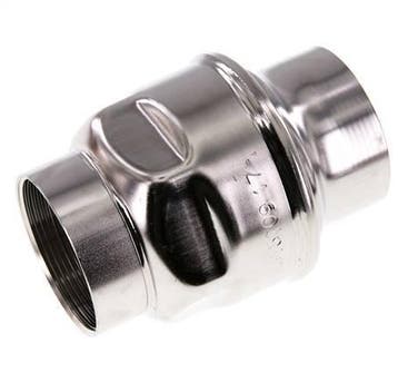 G2 RVS 316 Terugslagklep FEP 0.03-16bar (0.44-232psi), Verzenden