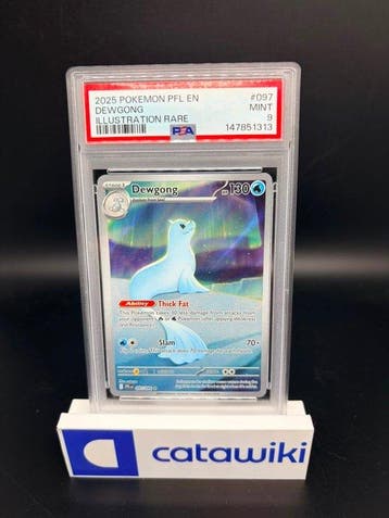 Pokémon - 1 Graded card - Dewgong [Illustration Rare]