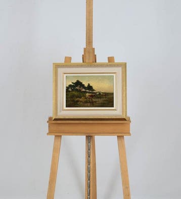Dirk Peter van Lokhorst (1848-1894) - Koeien, Antiek en Kunst