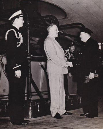 Brown Brothers - WWII 1941 The Atlantic Charter - Franklin