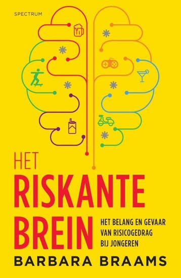 Het riskante brein 9789000352913 Barbara Braams, Verzenden, Zo goed als nieuw, Barbara Braams