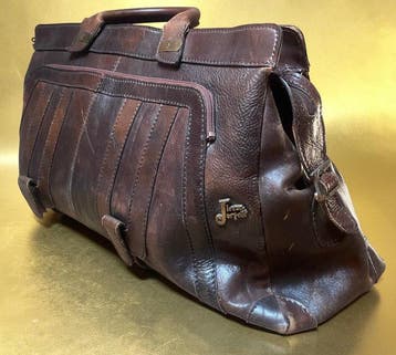 altro - Borsa da viaggio vintage Le Sac Jorgette in pelle -