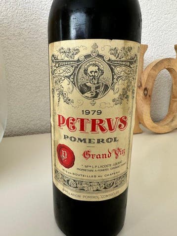 1979 Petrus - Pomerol - 1 Bouteille (0,75 l), Verzamelen, Nieuw