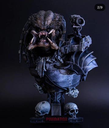 Figurine - Yautja Predator Bust - Résine, Nieuw