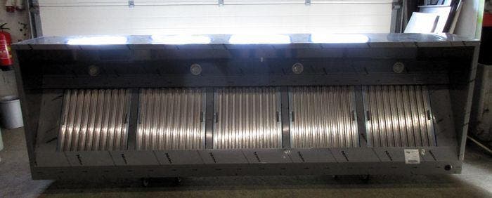 RVS Afzuigkap, Boxmodel, B300 x D95 x H40 cm, zonder motor, Zakelijke goederen, Horeca | Keukenapparatuur