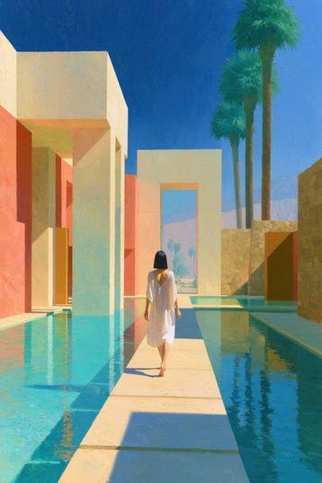 Lea Ottavi - Toward Hidden Stillness · XXL · Hand signed