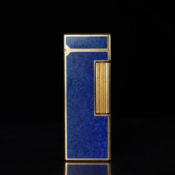 Dunill - Lapis Lazuli Pattern Rollagas Lighter - Aansteker -