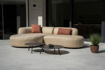 Flow Luna chaise sofa heather chalk |   Sunbrella | SALE