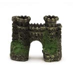 Kasteelpoort met torens OS-268 - aquarium decoratie, Ophalen of Verzenden, Nieuw