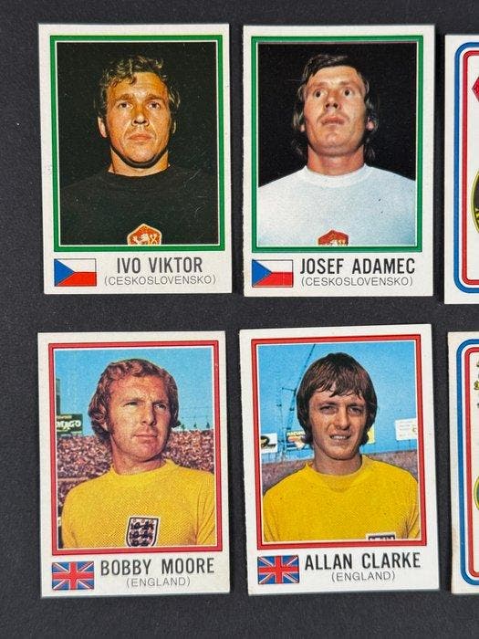 1974 Panini München 74 World Cup #361/370 Cecoslovacchia &, Verzamelen, Stickers