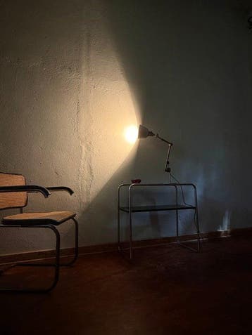 Midgard - Curt Fischer - Lampe de table - Acier, Aluminium -