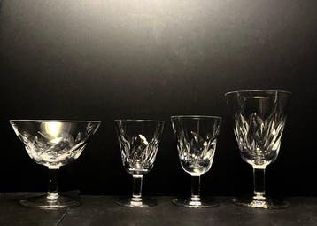 St. Louis - Drinkservies (20) - Kristal - voor champagne en