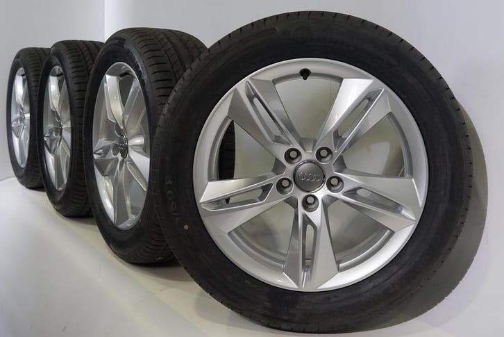 Audi Q3 8U 18 inch velgen + Zomerbanden Continental NIEUW Or, Auto-onderdelen, Banden en Velgen, Ophalen of Verzenden