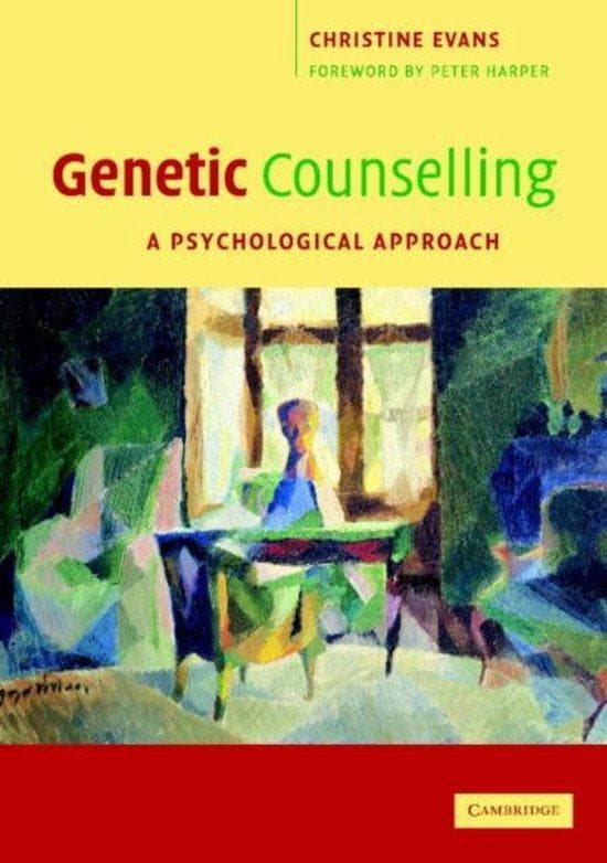 Genetic Counselling 9780521672306 Christine Evans, Boeken, Taal | Engels, Zo goed als nieuw, Verzenden