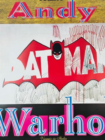 Andy Warhol - Batman, Museo dellAutomobile di Torino