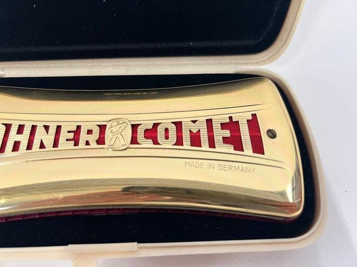 Hohner - Comet - - Mondharmonica - Duitsland - 1960 (Zonder, Musique & Instruments, Instruments à vent | Flûtes à bec