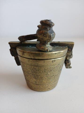 Apothecary/Pharmacy weights (6) - Europa - 1800-1850, Antiek en Kunst