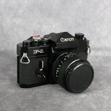 Canon F-1 + FD 1,4/50mm | Appareil photo argentique, Audio, Tv en Foto, Nieuw