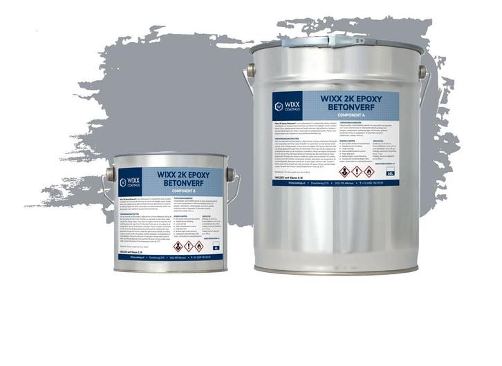 Wixx 2K Epoxy Betonverf - 20L RAL 7040 | Venstergrijs 20L, Bricolage & Construction, Peinture, Vernis & Laque, Envoi