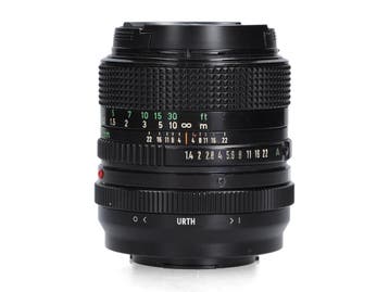Canon FD 50mm f/1.4 - 1 jaar garantie, Ophalen of Verzenden, Zo goed als nieuw