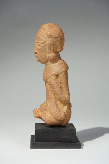 Een beeld uit terracotta. - Nok - Nigeria (Zonder