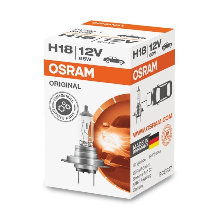 Osram H18 Halogeenlamp 12V Original Line PY26d-1, Auto-onderdelen, Verlichting, Nieuw, Ophalen of Verzenden