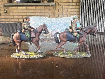 Thomas Gunn - Tinnen soldaat - 2 Cavaliers Allemands (2) -