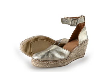 Manfield Espadrilles in maat 39 Goud, Vêtements | Femmes, Verzenden, Espadrilles