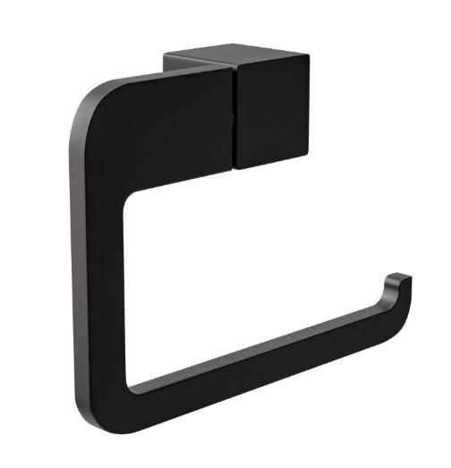 AMIG Toiletrolhouder zamak zwart 133 mm, Bricolage & Construction, Sanitaire