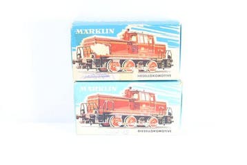 Märklin H0 - 3065 - Diesellocomotief (1) - 2x V60 - DB, Nieuw