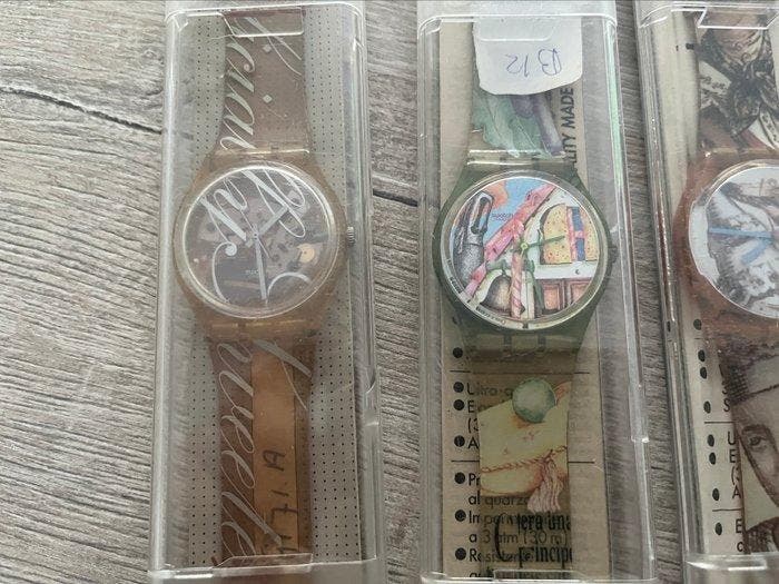 Collectie van memorabilia - Polshorloges -Swatch - Figuur, Antiek en Kunst, Antiek | Speelgoed