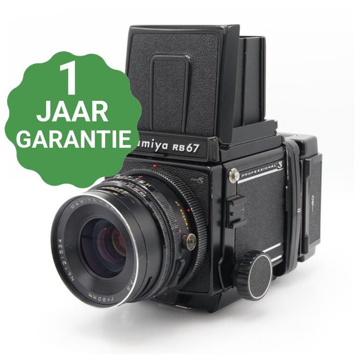 10% korting | Mamiya RB67 Pro S + Mamiya Sekor C 90mm F/3.8, Audio, Tv en Foto, Foto | Lenzen en Objectieven, Zo goed als nieuw