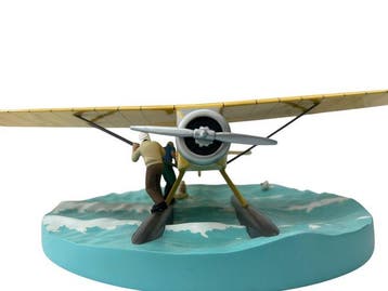 Statuette Moulinsart - Tintin - L’hydravion CN-3411