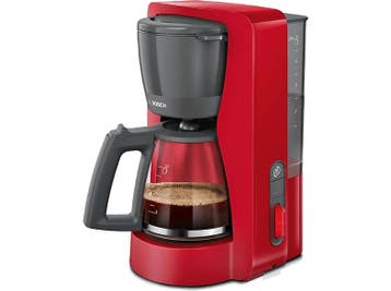 Bosch -  Mymoment  - Koffiezetapparaat Met Glas 14 L Rood, Elektronische apparatuur, Koffiezetapparaten, Afneembaar waterreservoir