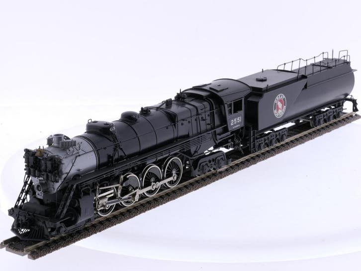 Schaal H0 Tenshodo No. 164 stoomlocomotief Class S-1 4-8-..., Hobby en Vrije tijd, Modeltreinen | H0, Gelijkstroom, Locomotief