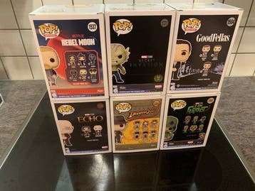 Funko - Funko Pop Jimmy Conway; Gravik; Kai; Fancy Groot;