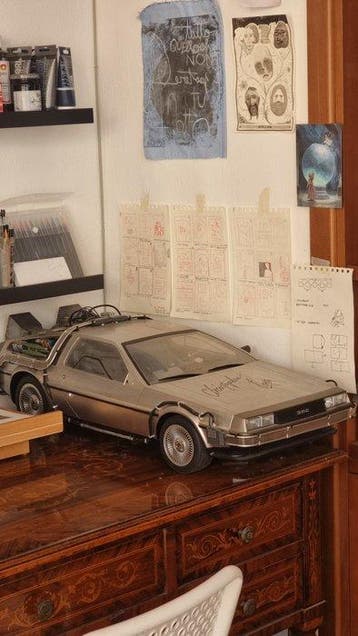Back to the Future - Signed (Christopher Lloyd) 1:6 scale, Collections