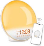 2dekans | DistinQ Wake-Up Light – Wifi Smart – Wekkerradio, Huis en Inrichting, Ophalen of Verzenden, Nieuw
