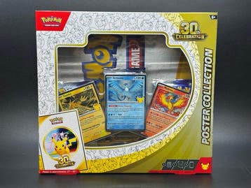 Pokémon Box - 30th Celebration Poster Collection, Nieuw