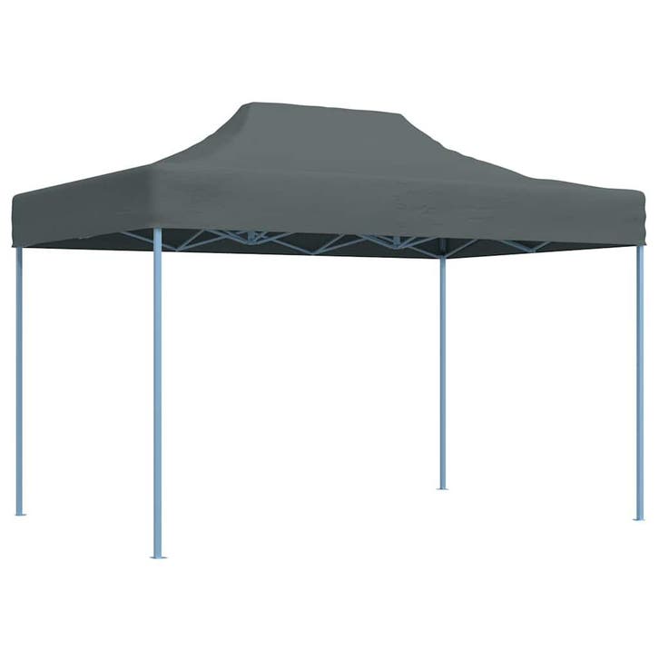 vidaXL Partytent inklapbaar 3x4 m staal antraciet, Jardin & Terrasse, Tonnelles, Envoi
