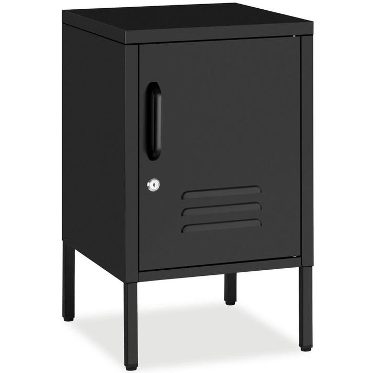 nachtkastje - zwart, Maison & Meubles, Tables | Tables d'appoint, Envoi