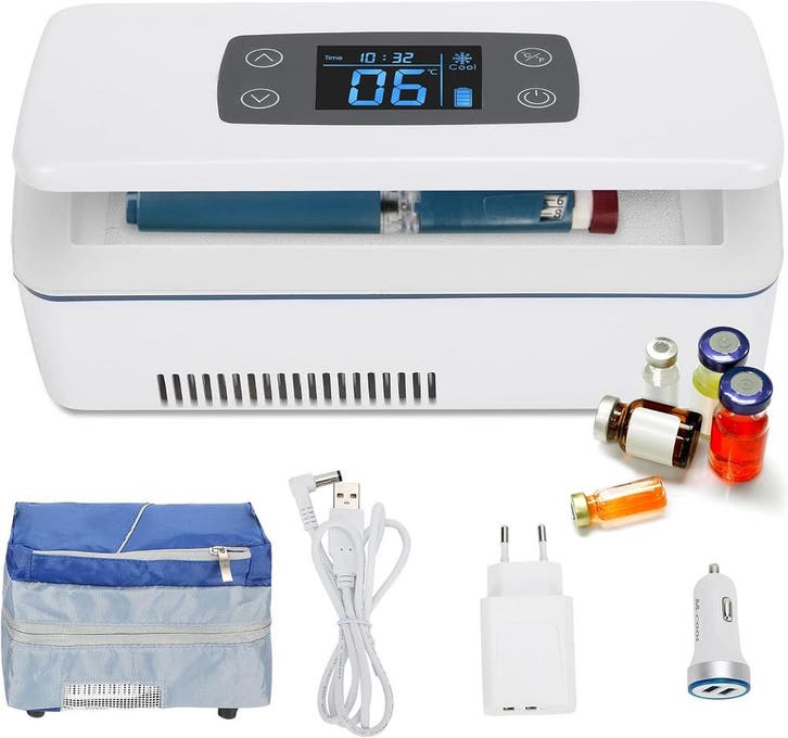 Draagbare Medicatie Koeler | Tweede kansje | OP = OP, Elektronische apparatuur, Koelkasten en IJskasten, Minder dan 75 liter, Nieuw