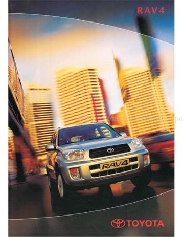 2003 TOYOTA RAV4 BROCHURE NEDERLANDS