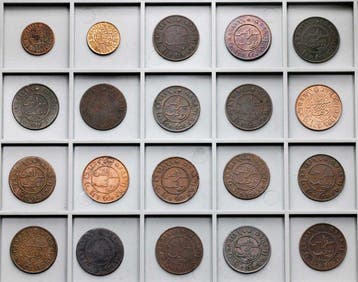 Nederland. Lot of 20pcs 19-20th Century (Zonder