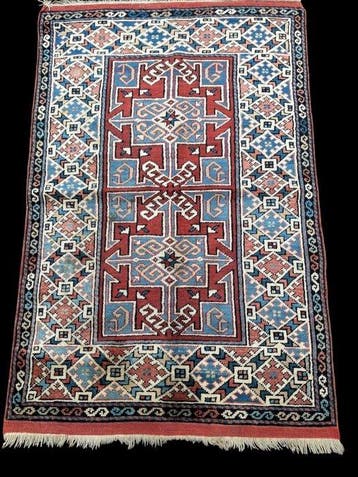 Kazak - Tapis - 140 cm - 95 cm, Huis en Inrichting, Stoffering | Tapijten en Vloerkleden, Nieuw