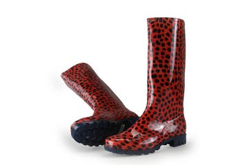 Xq Footwear Regenlaarzen in maat 37 Rood, Verzenden, Regenlaarzen
