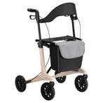 MultiMotion Carbon rollator met softwielen - Maat M - Beige, Ophalen of Verzenden