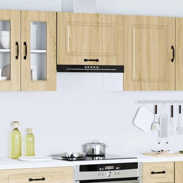 vidaXL Keukenbovenkast Kalmar bewerkt hout sonoma, Verzenden, Nieuw