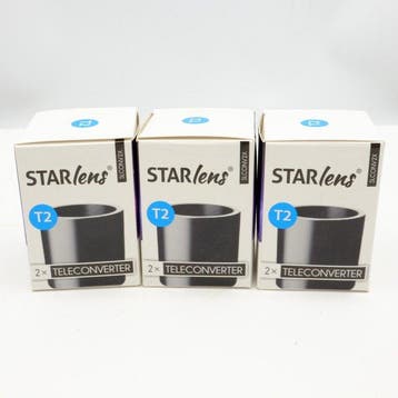 Starblitz Teleconverter 2x Starlens + Starblitz T-Mount, Nieuw